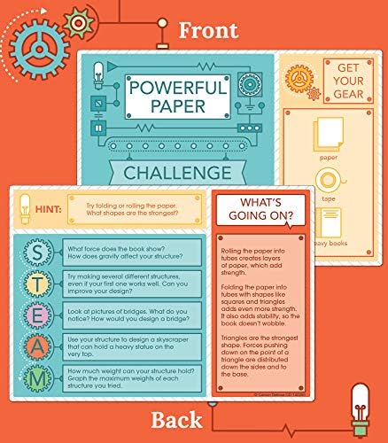 Carson Dellosa Stem Challenges, Seasonal, Physical, Life, Earth & Space Science Kits for Kids Ages 8-12, Educational Games and Experiments for 3rd Grade and Up (Pack of 6) - Image 3