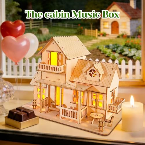 Music Park 3D Wooden Puzzles for Adults, Sweet Home - Image 2