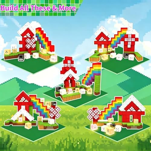 100PCS Magnetic Building Blocks for Kids Ages 4-8 - Image 3