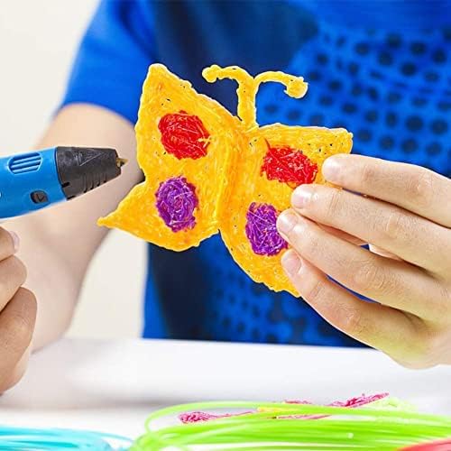 20 Colors 660 Feet 3D Pen Filament, Each Color is 33 feet, 1.75mm PLA 3D Pen Refills for 3D Printing Pen, Compatible with MYNT3D SCRIB3D 3D Printing Pen, Not Support for 3Doodler Pen