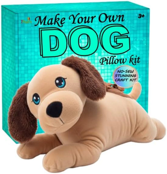 Create Your Own Best Friend: DIY No-Sew Plush Dog Craft Kit for Kids by 2Pepers