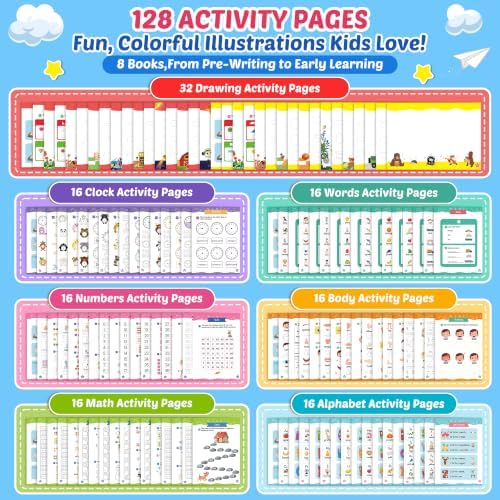 Magic Grooved Writing Practice Books for Kids 3-8 Deepened Groove - Image 3