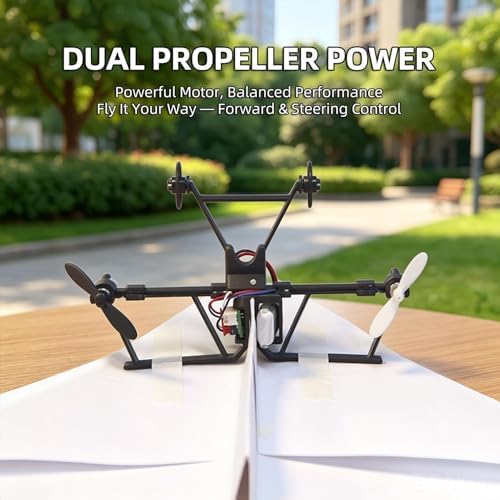 Paper Airplane Remote Control Electric Plane Toy - Image 6