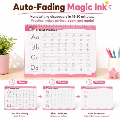 Magic Grooved Writing Practice for Kids, Grooved Writing Books - Image 3