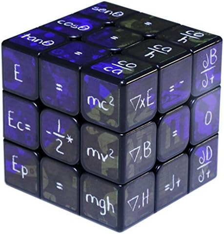 Math Formula 3x3 Speed Cube Educational Puzzle Toy for Kids by XHMQBER