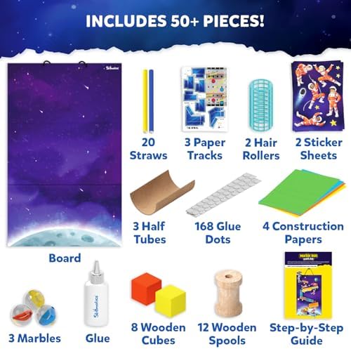Skillmatics Marble Run STEM Building & Construction Kit – 225+ Pieces - Image 3