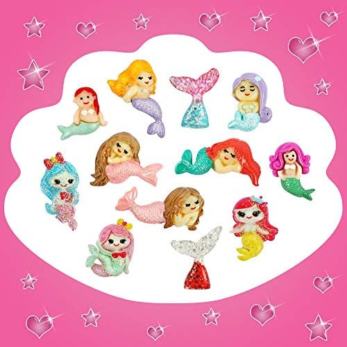 Byncceh Gamerside Mermaid Craft Digging Toys for Kids - Premium Excavation Kit, Magical Treasure Hunt Kit with 12 Set, Mermaid Toys for Girls Party Decoration Birthday Gift Ages 6-12 - Image 3