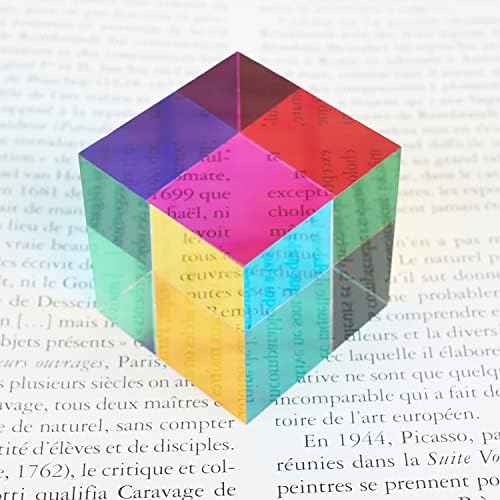 CMY Color Cube, 40mm Acrylic Prism, Educational Toys for Kids - Image 6