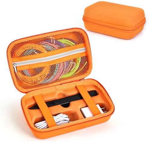 Hard Case Compatible with MYNT3D Super/Professional Printing 3D Pen, Orange by Jaffzora