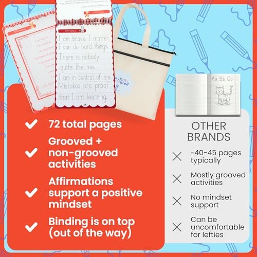 Reusable Grooved Handwriting Practice Books for Kids - Image 5
