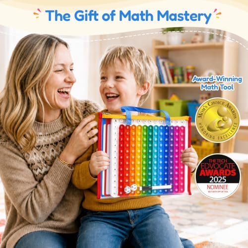 JoyCat Multiplication & Addtion Double-Sided Chart, Math Game for Kids - Image 3