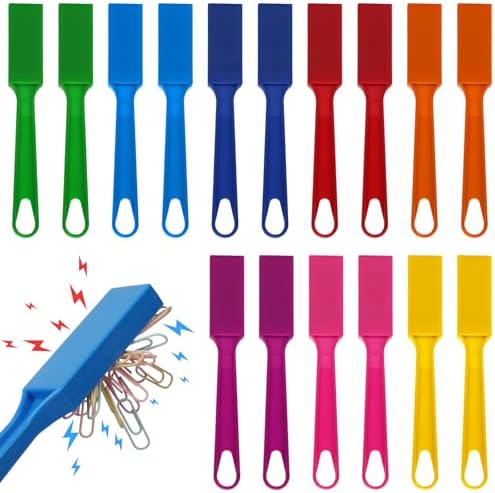 SAYAYA 16 PCS Magnetic Bingo Wands 7.87 Inch Colorful Magnet Sticks for Bingo Chips, Family Game Night, Science Learning, Counting Activities, and Educational Fun, Classroom Supplies by SAYAYA