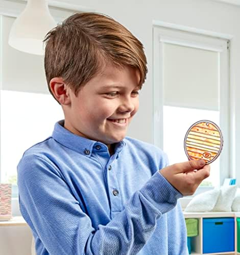 Brainstorm Toys: My Very Own Solar System Sun Catcher - Paint & Craft Kit, Window Art of 8 Planets, Glow & Translucent Paint, Kids Ages 6+ - Image 5