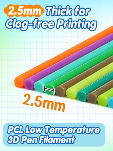 Biubee 2.5mm 32Color 3D Pen Filament Refills Only Fit for 3Doodler Start+ - Image 5