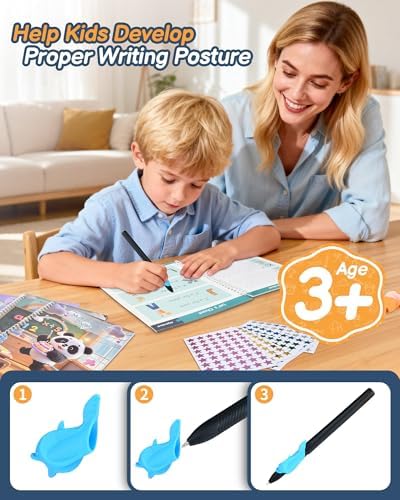 Motor Magic Happy Writer System - Grooved Writing Books for Kids 3-5 - Image 6