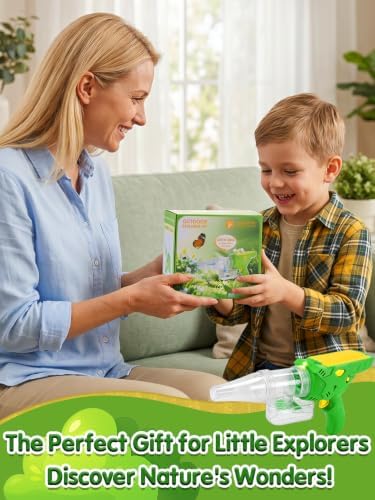 17W Gentle Suction Bug Vacuum Catcher for Kids, with Built-in LED Light - Image 6