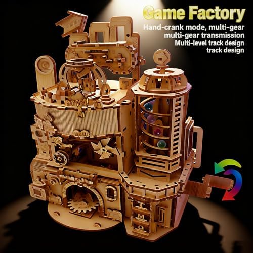 Wooden 3D Puzzle for Adults DIY Model Kits Wood Mechanical Crafts Set to Build Gift for Women Men Age 14+ Years Old - Image 4