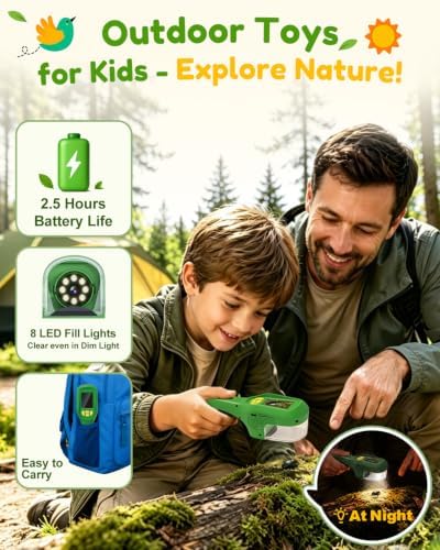 Digital Bug Catcher for Kids, Outdoor STEM Toys Birthday Gifts for Kids 3+ - Image 5