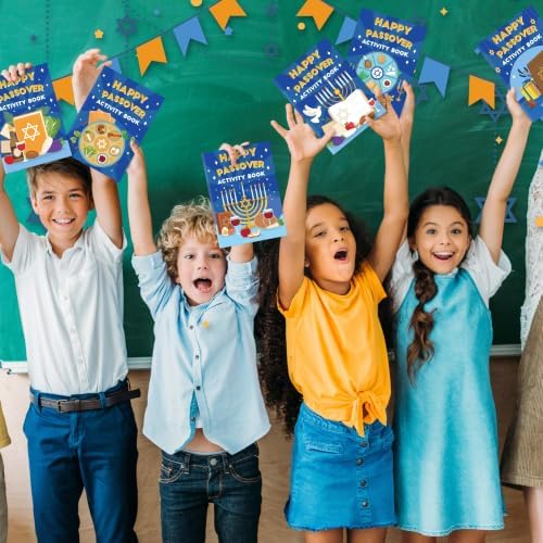 Bulk Passover Coloring Books,24Pcs Jewish Pesach Drawing Booklet for Kids - Image 5