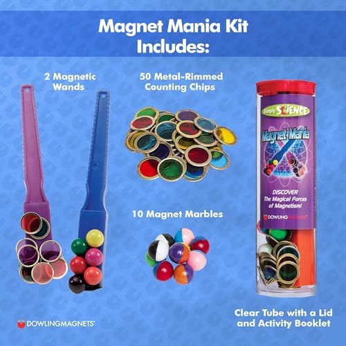 Dowling Magnets Magnet Mania STEM Toy – Fun Magnet Kit for Kids Ages 4+ – Educational Science Set & Christmas Gift Idea - Image 2