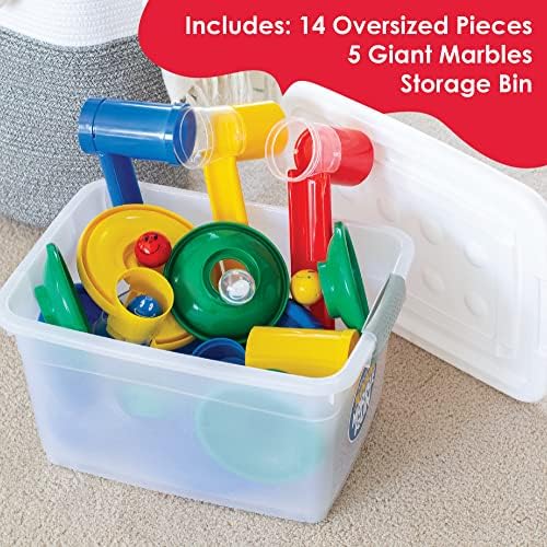 MindWare Junior Marble Run, 20 Pieces - Image 3