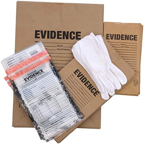 Forensic Supply Kit for Classrooms - CSI Evidence Collection Set with Evidence Bags & Markers - Crime Scene Investigation Kit for STEM Education - 25+ Student Classroom Pack - Hands-On Learning - Image 2
