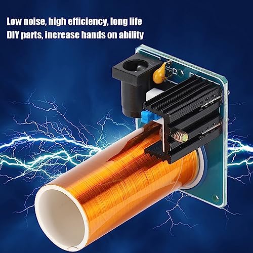 DIY Mini Coil Module Amazing Props for High Voltage Experiments and Lighting Fluorescent Lamps, for Science Enthusiasts and DIY Hobbyists - Image 2