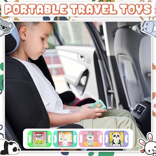 JellyArch 24 Pcs Mini Maze Puzzle Bulk for Kids Maze Cubes, Classical - Image 5
