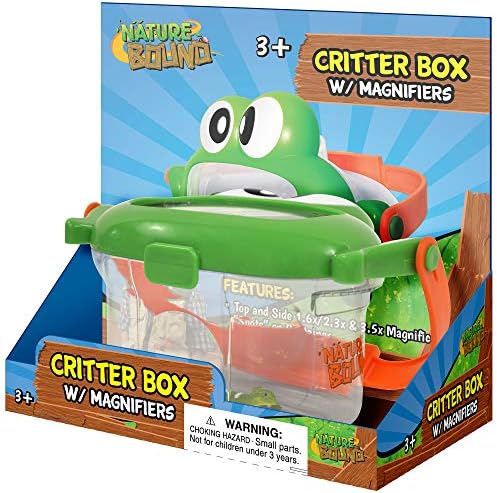 Nature Bound Critter Box Bug Catcher for Kids, Insect Container for Backyard Exploration, for Boy or Girl Toddler Ages 3 +, Green - Image 2