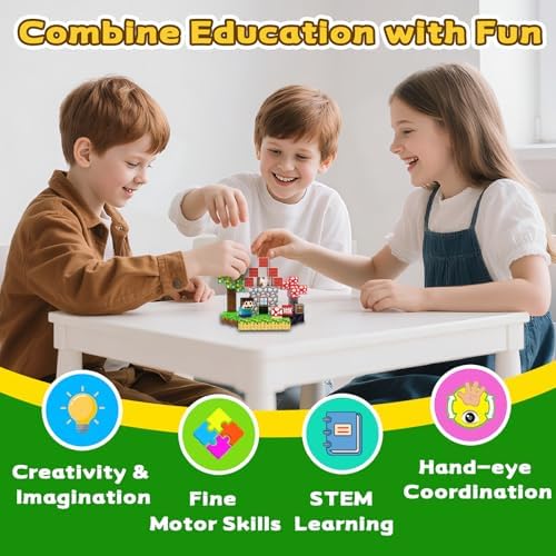 Magnetic Blocks, 208PCS Toys Building Cube Birthday Gifts for Kids - Image 6