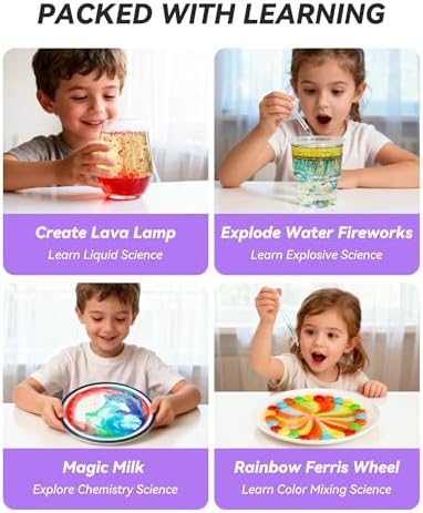 Melican 60+ Science Experiment Kit for Kids Ages 4 5 6 7 8+ - Image 4