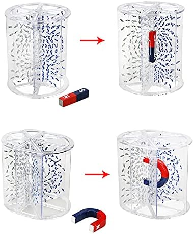 GagalU Physics Experiment Equipment, Three-Dimensional Magnetic Line Demonstrator, Showing The Space Around The Magnetic Field, Used for Teaching Physical Magnetic Field in Middle School - Image 2