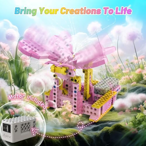 Apitor Robot G STEM Kits for 6-7 Year Old Girl, 8 in 1 Electric Building Toys for Kids 6-8 8-10, DIY Educational Construction Science Kit for Girls 6-12 Christmas Birthday Gift - Image 6