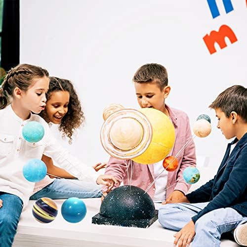 10PCS Solar System Planet Stress Balls,Stress Relief Planets Balls Educational Toys,Anti Stress Solar Educational Balls for Adults,Kids Early Study,Party Game,Birthday Gifts Prize - Image 3