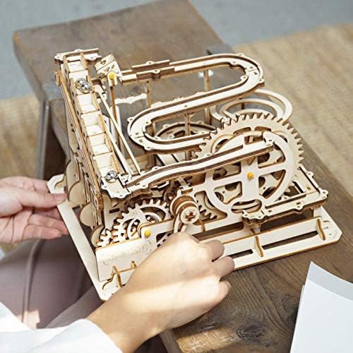 ROKR Wooden Puzzles Marble Run Mechanical Model Kit Bundle 3D Self-Assembly Puzzles for Adults Gifts for Teens 14+ - Image 2