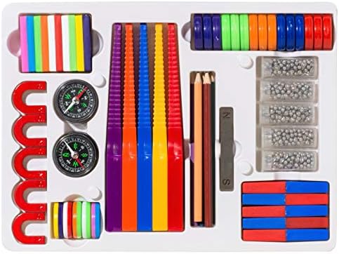 Dowling Magnets Classroom Attractions Comprehensive Magnet Lab: Level 2, Grades 1-3 (Ages 6-9). Classroom Magnets/Science Kit/STEM Kit/Kids Magnets for Classroom/Science Experiments. Item 731302. - Image 4