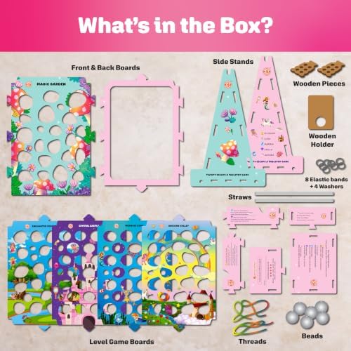 Butterfly EduFields Marble Run Board Games for Girls 4-5-10 Year Old - Image 5