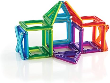 Guidecraft PowerClix Frame Magnetic Building Blocks Set - 26 Piece, Stem Educational Creative Construction Toy - Image 6