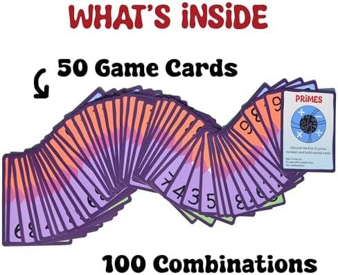 PRIMES – Fun Game | 1st Prize @ Museum of Math | Made by Teenagers | Build Mental Math | Social Impact | Ages 10-127 - Image 2
