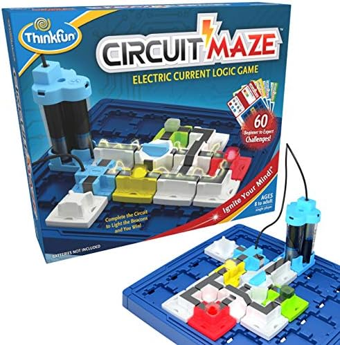 ThinkFun Circuit Maze Game - Brain-Boosting STEM Toy | Teaches Circuitry Through Engaging Gameplay | Toy of The Year Finalist | Ideal for Boys and Girls Age 8 and Up by Unknown
