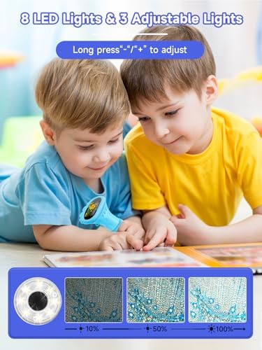 Microscope for Kids 1000X Handheld Digital Miniscope Stem Toys Gifts - Image 3