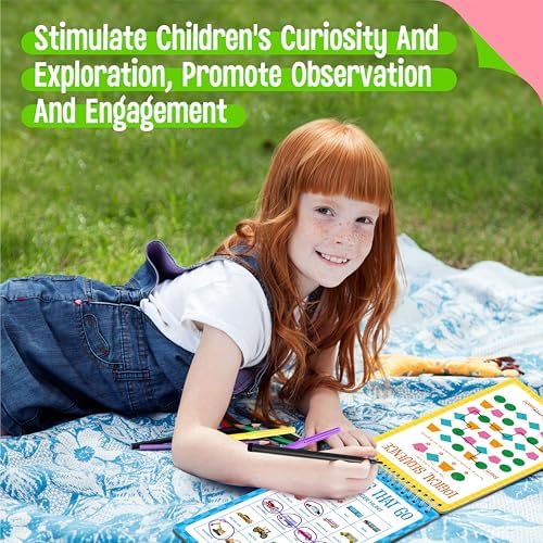Logic Puzzles Game Pad, 30 Reusable & Erasable Logical Thinking Games-Sudoku, Scavenger Hunt, Math Games, Dry Erase Brain-Boosting Puzzles Activities Pad for Kids, Road Trip, Airplane & Car Travel - Image 3