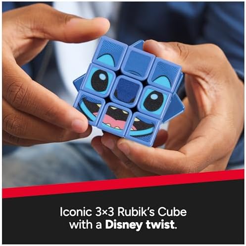 Rubik's Cube Disney Stitch Cuber Brain Teaser Collectible Figure - Image 3