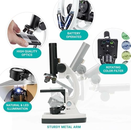 AmScope M40-PS25W Premium 85+ Piece Microscope, Color Camera - Image 4