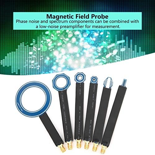 Thincol 6Pcs Near?Field Magnetic Field Probes Set EMI SMA Conduction Radiation Test Antennas, with Storage Box - Image 3