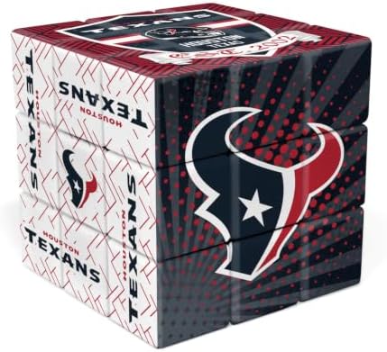 Party Animal NFL Football Speed Cube Puzzle, Houston Texans by PartyAnimalInc