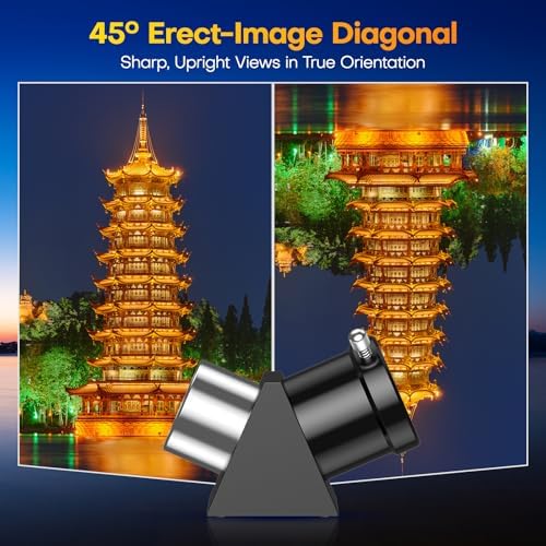 USCAMEL Telescope for Adults 90mm High-Powered: Refractor for Kids 8-12 - Image 5