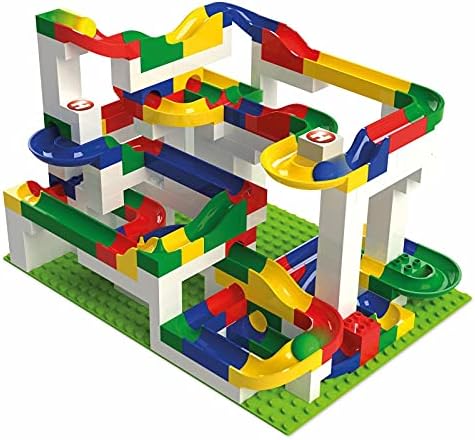 Hubelino Marble Run - 200-Piece Big Building Box - The Original! Made in Germany! - Certified and Award-Winning Marble Run - 100% Compatible with Other Building Sets - Image 2