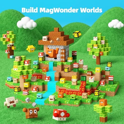 GobiDex 100PCS Magnetic Building Blocks for Boys Girls 3+ (1 inch) - Image 2