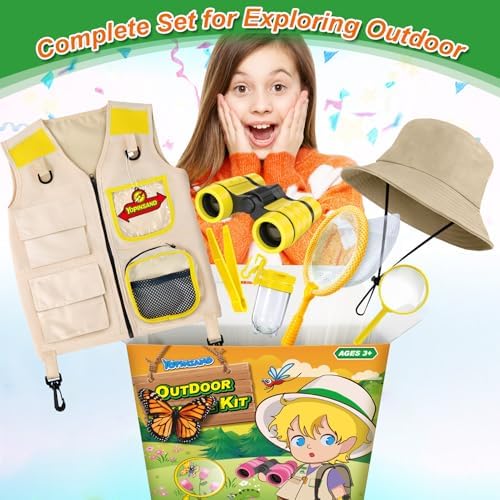 YOPINSAND Kids Explorer Kit & Bug Catcher Kit, Kids Outdoor Exploration Set - Image 3